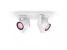 Spot led rgb cvadruplu philips hue argenta, bluetooth, 4xgu10, 4x5.7w, 4x350 lm, lumina alba si color (2000-6500k), ip20, metal, alb