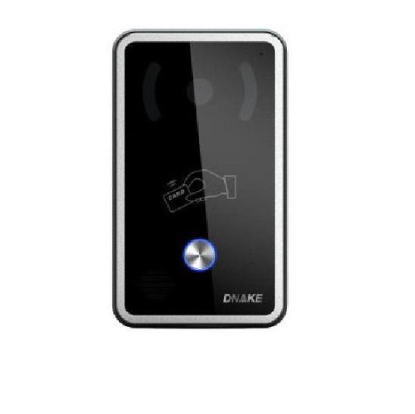 Post de exterior videointerfon dnake cu un buton; 280sd-r5; camera 2mp, unghi vizualizare 85°(h) / 60°(v); cititor card rf 13.56mhz, 1 buton de apelare cu backlight, ip54