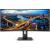 Monitor led philips 345b1c, 34inch, uwqhd ips, 5ms, 100hz, negru
