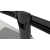 Suport monitor de birou dual, dell 482-bbcy, 19" - 27", vesa 100x100, suporta pana la 6kg, negru