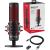 Microfon hp hyperx quadcast, negru