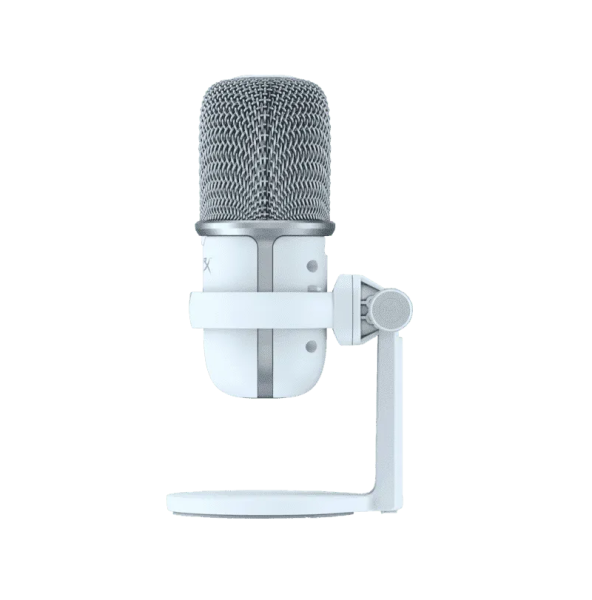 Microfon hp hyperx solocast, cardioid, usb, alb