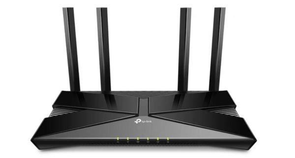Tp-link wireless router, archer ax23; ax1800, quad-core cpu, dual-band, 5 ghz: 1201 mbps (802.11ax), 2.4 ghz: 574 mbps (802.11ax), standard and protocol: wi-fi 6, ieee 802.11ax/ac/n/a 5 ghz,  ieee 802.11ax/n/b/g 2.4 ghz 4× fixed antennas, 1 × 1000/100/10 