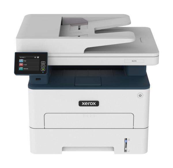 Multifunctional lase mono xerox b235v_dni imprimare/copiere/scanare/fax, dimensiune a4, viteza 34 ppm, rezolutie:copiere: până la 600 x 600 dpi, imprimare: 600 x 600 dpi, calitate imagine 1200, procesor:1 ghz dual core, memorie:512 mb, limbaj imprimre pcl