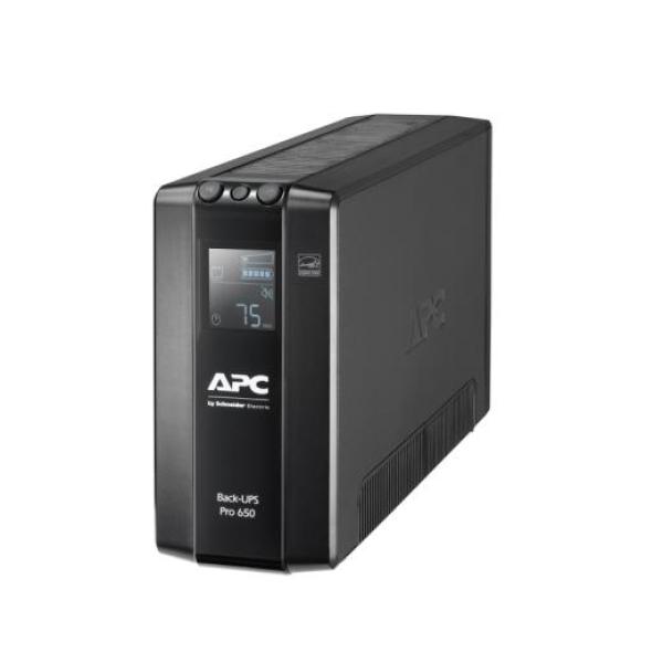 Back ups pro br 650va, 6 outlets, avr, lcd interface