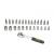 Hr set 27 piese cr-v 1/4"
