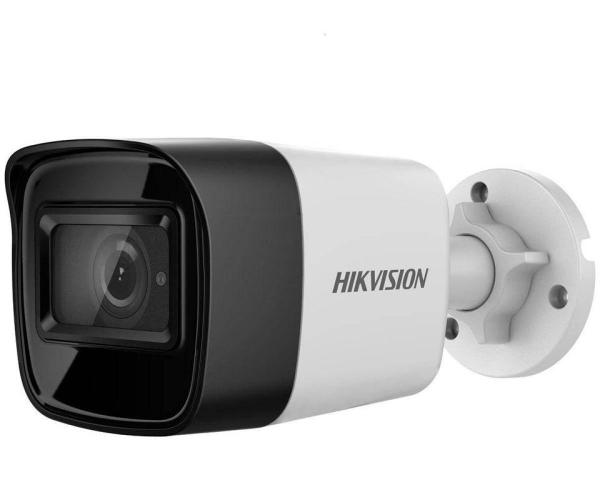 Camera supraveghere hikvision turbohd bullet ds-2ce16h0t-ite(2.8mm)c, 5mp, poc, rezolutie 2560 × 1944@20fps, iluminare 0.01 lux @ (f2.0, agc on), 0 lux cu ir, lentila 2.8mm, distanta ir 30m, dwdr/blc/hlc/ global/icr/agc, alimentare 12vdc, carcasa metal, i