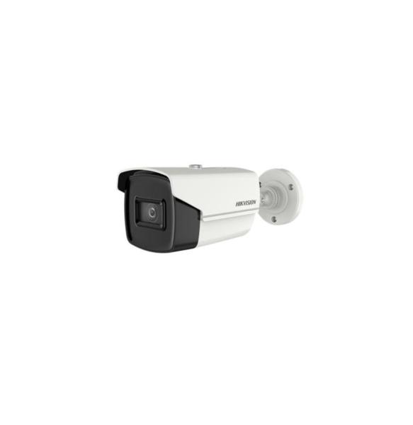 Camera de supraveghere hikvision turbo hd bullet ds- 2ce16u1t-it5f (3.6mm); 8.29mp; 4k;  fixed lens: 3.6mm; 8.3mp @12.5fps(default),5mp@ 20fps,4mp@25fps(p)/30fps(n),2mp@25fps(p)/30fps(n), exir, 80m ir, outdoor exir bullet, icr, 0.01 lux/f1.2, 12vdc, smart