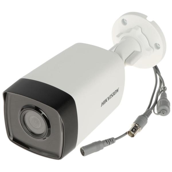 Camera supraveghere hikvision turbo hd ds-2ce17d0t-it3fs(2.8mm), 2mp, microfon audio incorporat, senzor: 2 mp cmos, rezolutie: 1920 × 1080@ 25fps, iluminare: 0.01 lux @ (f1.2, agc on), 0 lux cu ir, lentila fixa: 2.8mm, unghi vizualizare: horizontal fov: 1