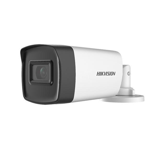 Camera supraveghere hikvision turbo hd bullet ds-2ce17h0t-it5f(3.6mm) (c), 5mp, rezolutie: 2560 (h) × 1944 (v), iluminare: 0.01 lux @ (f1.2, agc on), 0 lux with ir, lentila: 3.6mm, distanta ir: 80m,smart ir, dwdr/blc/hlc/agc/global, camera 4 in 1 tvi/ahd/