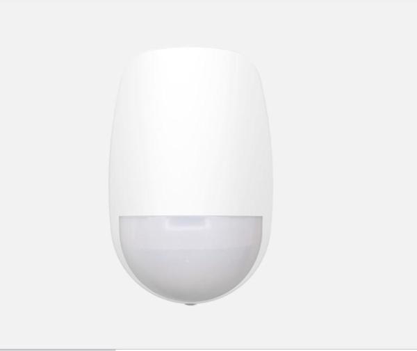 Detector dubla technologie, wireless axpro hikvision ds-pdd12p-eg2-we, tehnologie 3d optics( acoperire completa fara unghi mort) si 24ghz microwave, frecventa de operare: 868mhz, transmisie: tri-x wireless, criptare: aes-128, raza de detectie: 12m, unghi 