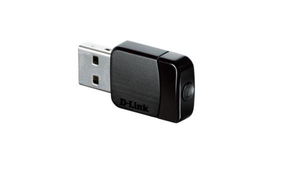 Adaptor wireless d-link dwa-171, ac600, wi-fi, dual-band