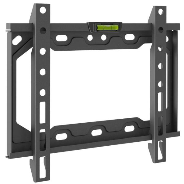suport tv de perete, barkan e202+.b, fix, 13"- 43", vesa 200 x 200 mm, suporta pana la 40kg, negru
