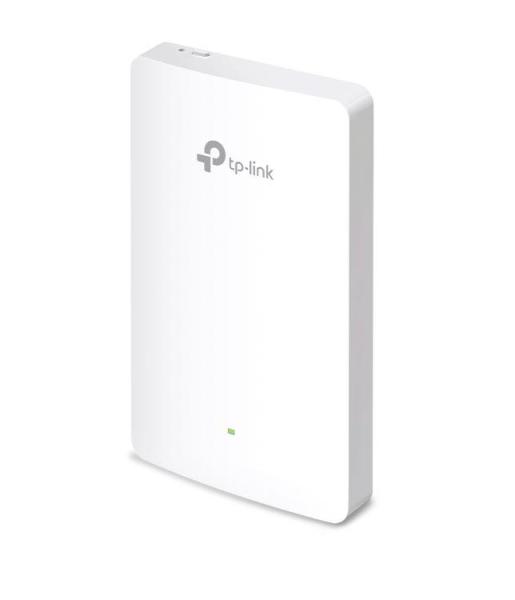 Tp-link wireless access point eap615-wall, ax1800 wifi 6, dual-band, uplink 1× gigabit ethernet (rj-45) port, downlink 3× 10/100/1000 mbps ethernet ports, wireless standards ieee 802.11ax/ac/n/g/b/a, 5 ghz: up to 1201 mbps, 2.4 ghz: up to 574 mbps, 802.3a