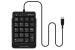 Tastatura numerica a4tech fstyler, neagra