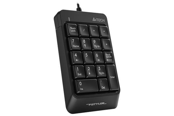 Tastatura numerica a4tech fstyler, neagra