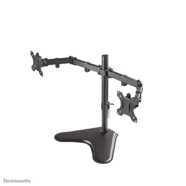Suport monitor de birou dual, neomounts by newstar fpma-d550ddblack , 10" - 32", vesa 100x100, suporta pana la 8kg, negru
