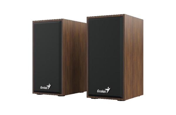 Boxe genius 2.0 sp-hf180, 6w rms, usb, wood