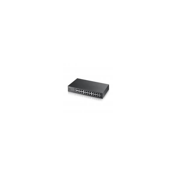 Switch zyxel gs1100-24e, 24 port, 10/100/1000 mbps