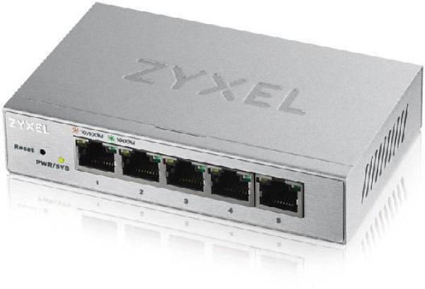 Switch zyxel gs1200-5, 5 port, 10/100/1000 mbps