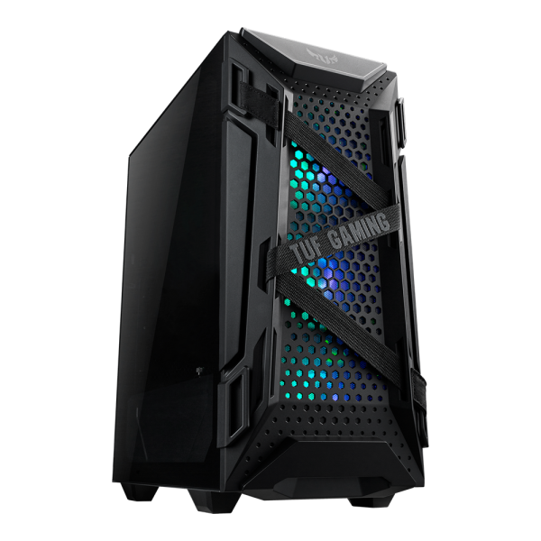 Carcasa asus tuf gaming gt301, middle tower, fara sursa, atx, black