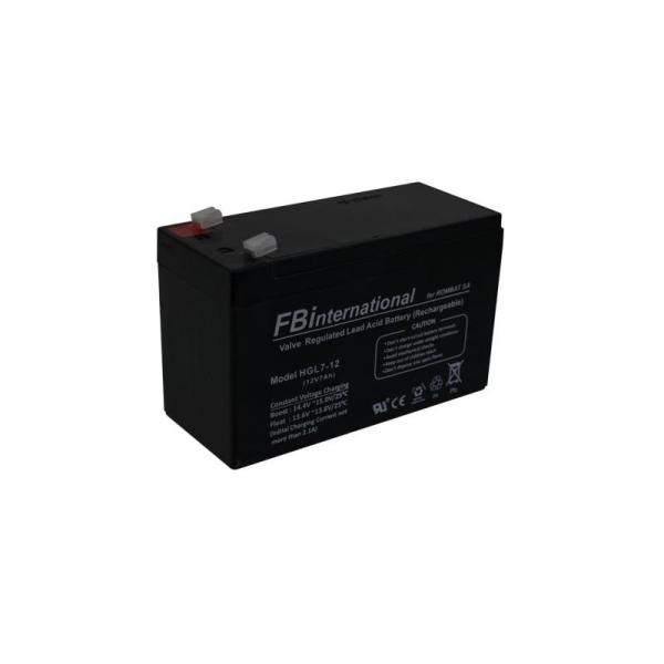 Acumulator stationar 7a/12v hgl12-7, dimensiuni 151 x 65 x 101 mm