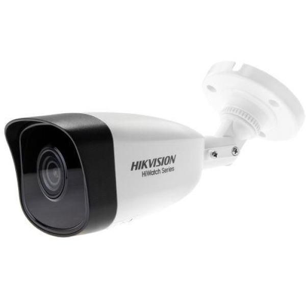 Camera supraveghere hikvision ip bullet hwi-b140h(2.8mm)c, 4mp, seria hiwatch, senzor: 1/3" progressive scan cmos, rezolutie: 2560 × 1440@20 fps, iluminare: color: 0.01 lux @(f2.0, agc on), b/w: 0 lux cu ir, lentila: 2.8mm, distanta ir: 30metri, 120 db tr