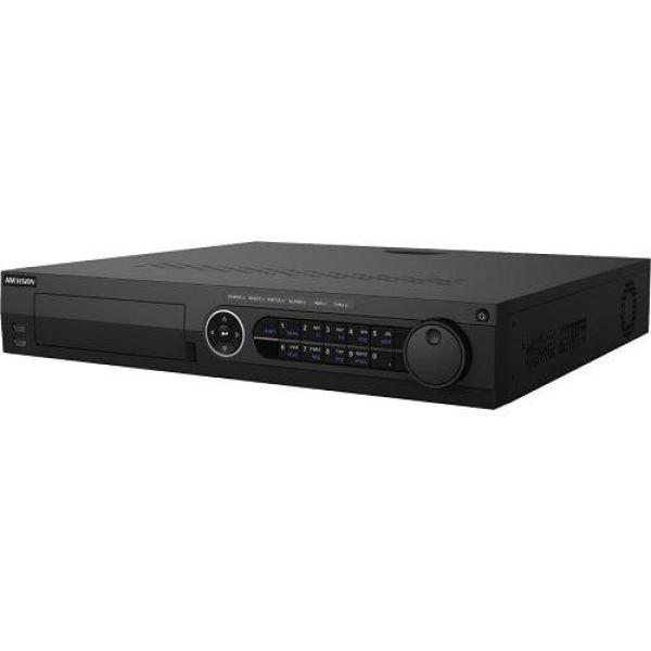 Dvr turbo hd 4mp, ids-7332hqhi-m4/s; 16-ch false alarm filter by target classification, 16 turbo hd/cvi/ ahd/ cvbs self-adaptive interfaces input, 16-ch video and 4-ch audio input, 2-ch ip video input (up to 18-ch ip), h.264/h.264+/h.265+/h.265 video comp
