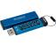 Usb flash drive kingston 128gb ironkey keypad 200, usb 3.2 gen1, fips 140-3 lvl 3 (pending) aes-256 encrypted