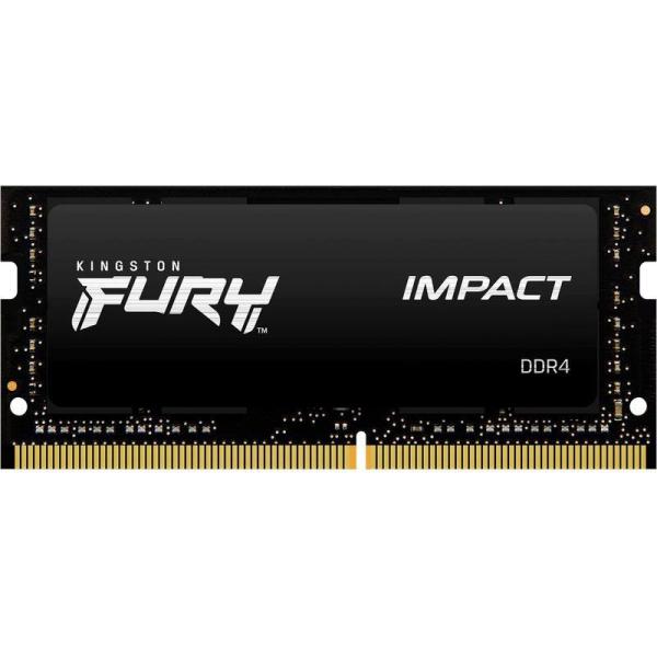 Memorie notebook kingston fury impact, 16gb, ddr4, 3200mhz, cl20