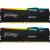 Memorie ram kingston fury beast rgb, dimm, 32gb (2x16gb) ddr5, cl40, 5600mhz