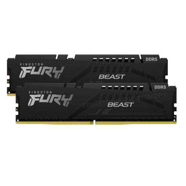 Memorie ram kingston, dimm, ddr5, 64gb (2x32gb), cl40, 5600mhz