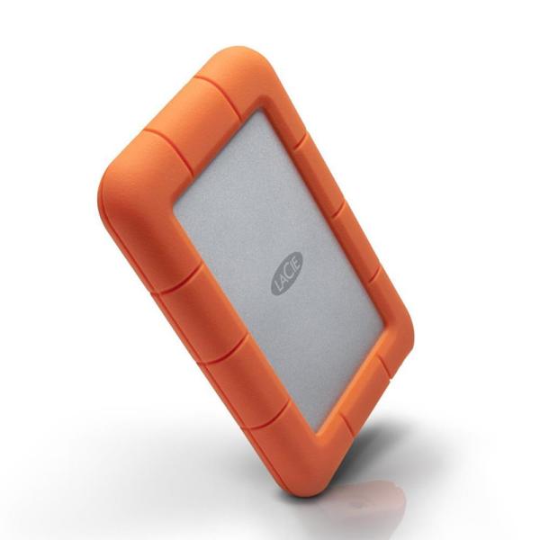 Hdd extern lacie mini, 1tb, argintiu, usb 3.0
