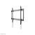 Suport tv de perete, neomounts by newstar lfd-w1000, fix, 60"- 100", vesa 900x600mm, suporta pana la 125kg, negru