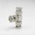 Conector bnc tata la 2 x conector bnc tata, ln-ctb03b, pachet 10 bucati