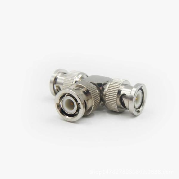 Conector bnc tata la 2 x conector bnc tata, ln-ctb03b, pachet 10 bucati