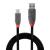 Cablu transfer lindy ly-36732, usb 2.0 type a to microusb, 1m, anthra line