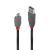 Cablu transfer lindy ly-36735, usb 2.0 type a to microusb, 5m, anthra line