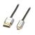 Cablu lindy ly-41682, hdmi to micro hdmi cable with ethernet, 2m, negru