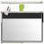 Ecran proiectie electric acer 100" - e100-w01mwr, 16:10, dimensiuni totale 221x 159 cm, greutate 10 kg, telecomanda, culoare alb mat