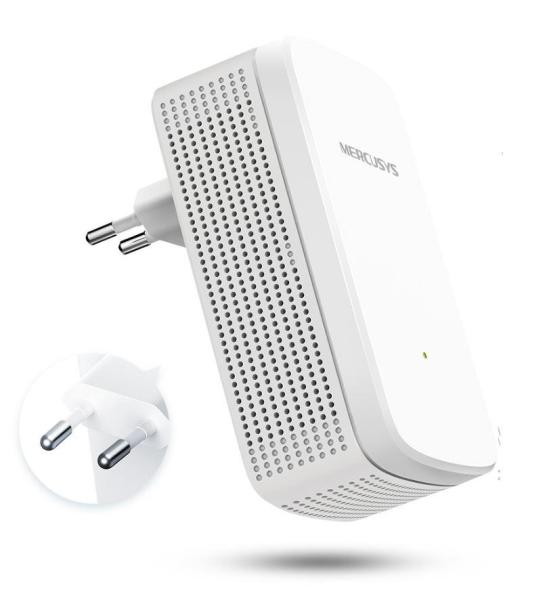 Mercusys range extender wi-fi 750mbps, me20;  standarde wireless: ieee 802.11a/n/ac 5 ghz, ieee 802.11b/g/n 2.4 ghz, dual-band 2.4 ghz - 2.5 ghz, 5 ghz, rata semnal: până la 750 mbps (433 mbps pe 5 ghz, 300 mbps pe 2.4 ghz), securitate wireless: wpa-psk/w