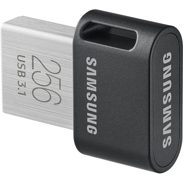 Usb flash drive samsung 256gb fit plus micro, usb 3.1 gen1, black