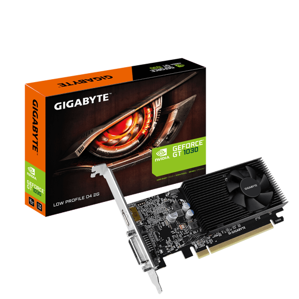 Placa video gigabyte geforce gt 1030, 2gb, ddr4 64bit