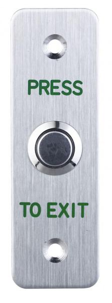 Buton de iesire nd-eb24, iesire contact: no/nc, material: otel inoxidabil, montare incastrata, dimensiuni: 29x25x92mm