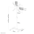 Nm newstar floor stand 10"-55", suporta 1 ecran de pana la 20kg, diagonala cuprinsa intre 10 si 55 inch, vesa 400x400, inaltime ajustabila 75 - 124 cm, rotire 6 grade, inclinare 30 de grade, otel, negru