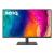 Monitor 31.5" benq pd3205u, ips, 4k 3840* 2160, 250 cd/ mp, hdr10, 1000:1, 178/ 178, 5 ms, 60 hz, 16:9, anti-glare, boxe 2.5wx2, iesire casti, pivot, vesa 100*100, hdmi, dp, usb c, 2* usb type b, 3* usb 3.2, flicker-free, low blue light, pip/pbp, freesync