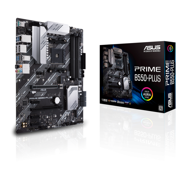 Placa de baza asus prime b550-plus, socket am4