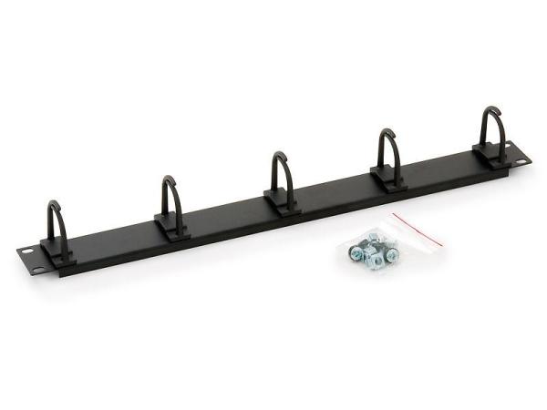 Organizator cabluri orizontal triton 1u,5 x small click-in ring 35x30 mm