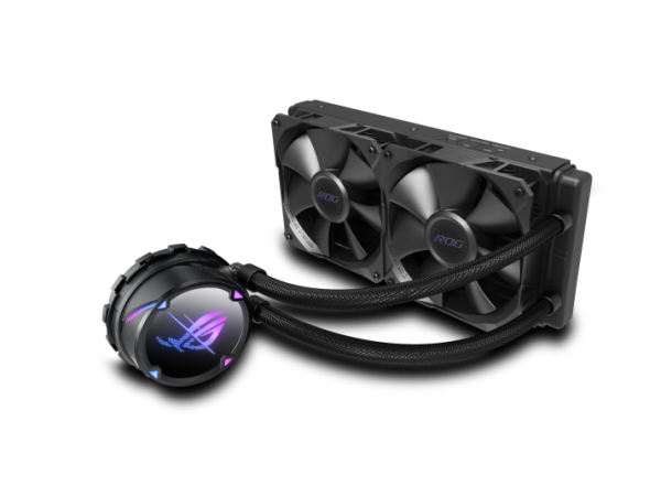 Cooler procesor asus liquid cooler rog strix lc ii 240 rog strix lc ii 240, compatibil intel/amd