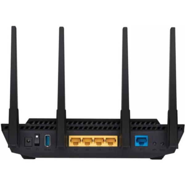 Router wireless asus rt-ax58u, ax3000, wi-fi 6, dual-band, gigabit